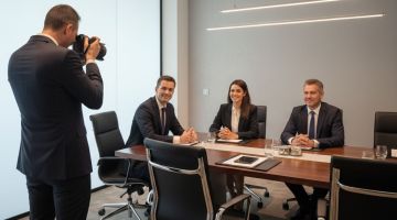 Fotografo per Ritratti Aziendali e Corporate a Roma