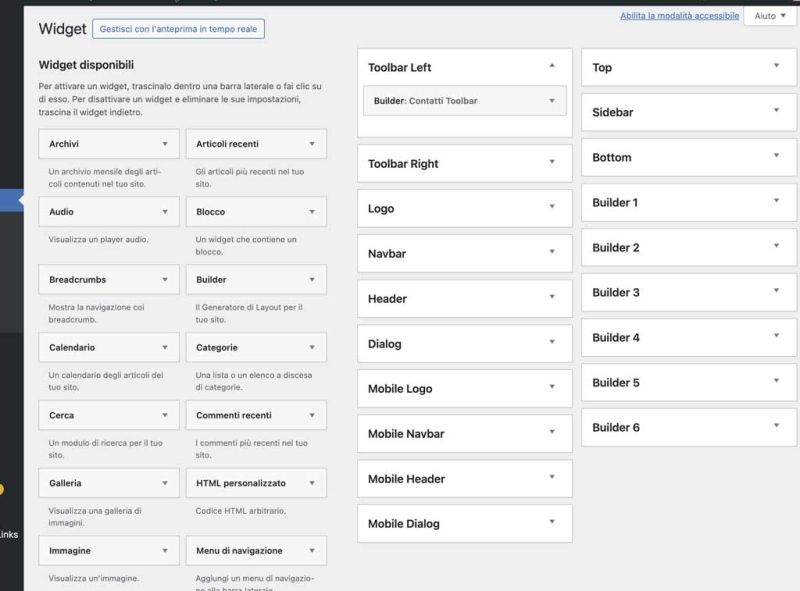 Come usare la sidebar di WordPress